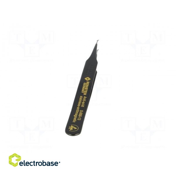Tweezers | non-magnetic | Blade tip shape: trapezoidal | SMD | ESD фото 5