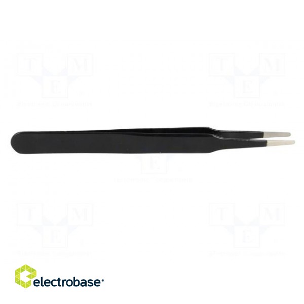 Tweezers | non-magnetic | Tip width: 2mm | Blade tip shape: rounded фото 7