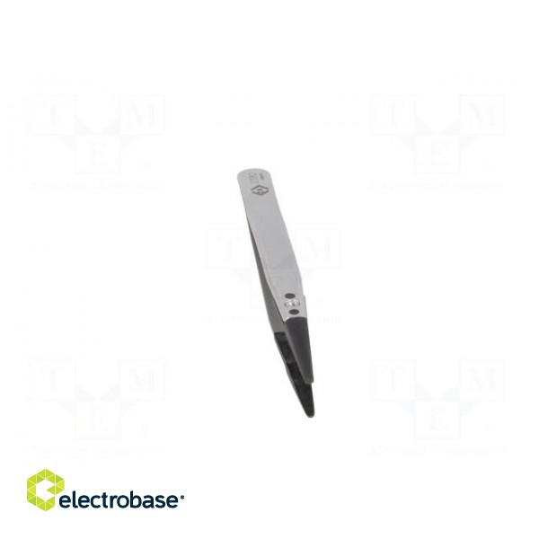 Tweezers | non-magnetic | Tip width: 2mm | Blade tip shape: rounded image 9