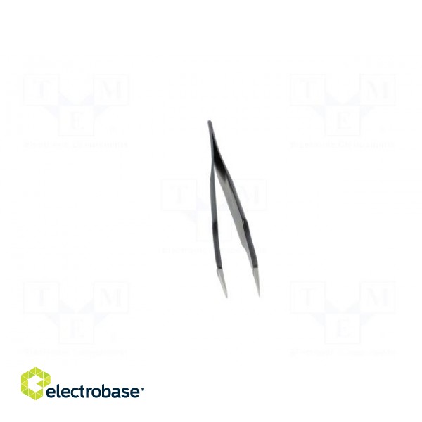 Tweezers | non-magnetic | Tip width: 2mm | Blade tip shape: rounded фото 9