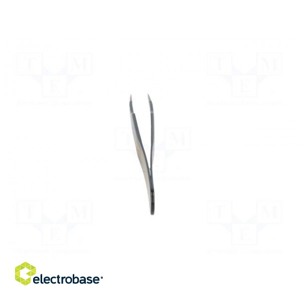 Tweezers | non-magnetic | Tip width: 2mm | Blade tip shape: rounded фото 5