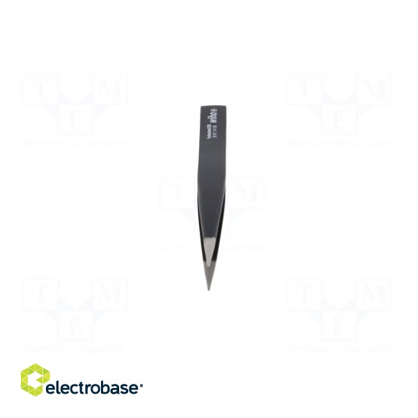 Tweezers | non-magnetic | Tweezers len: 130mm | Blades: straight | ESD image 9