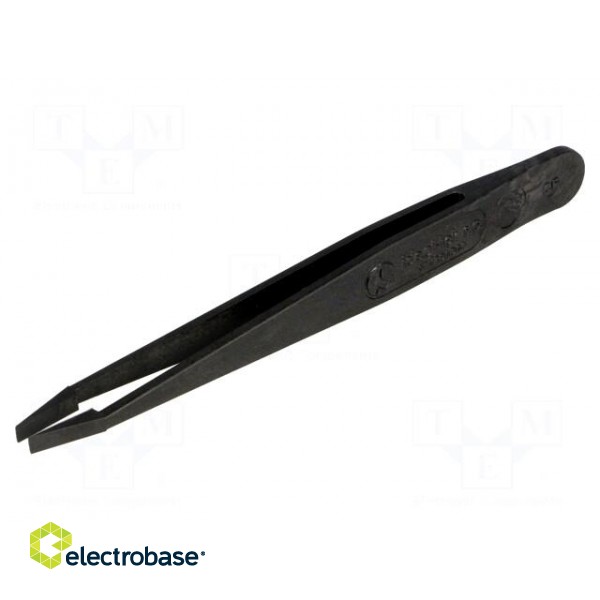 Tweezers | non-magnetic,high rigidity | Tip width: 3.3mm | ESD paveikslėlis 1
