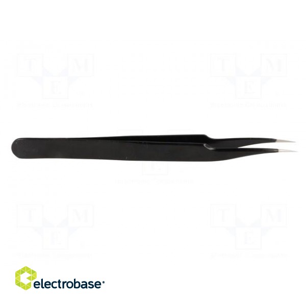Tweezers | slighty bent,non-magnetic | Blade tip shape: sharp image 7