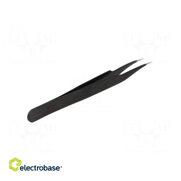 Tweezers | slighty bent,non-magnetic | Blade tip shape: sharp image 6
