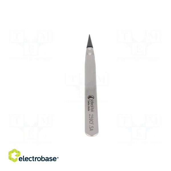 Tweezers | strong construction | Blades: narrow | ESD | Blade: 1x0.6mm image 5