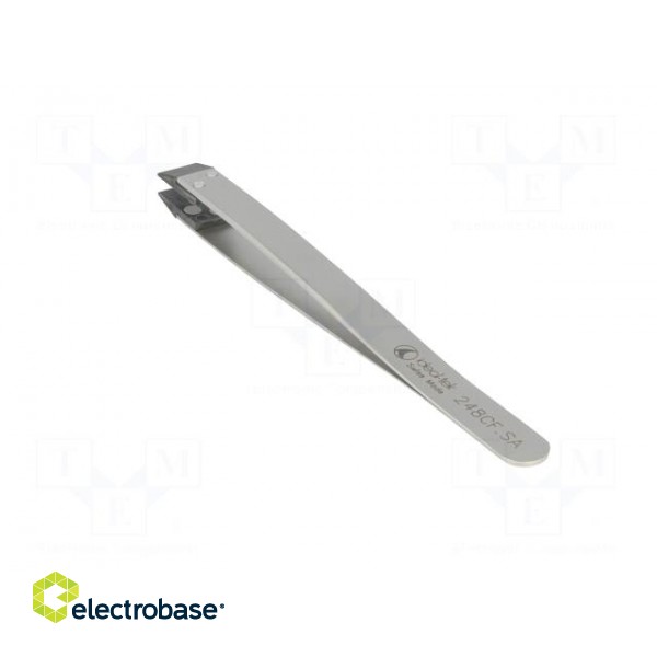 Tweezers | strong construction | Tweezers len: 130mm | ESD image 4