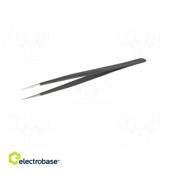 Tweezers | Tip width: 0.2mm | Blade tip shape: sharp | ESD фото 2