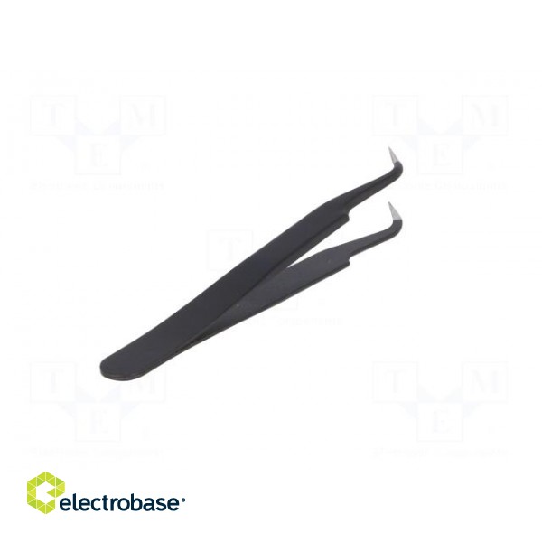 Tweezers | Tip width: 0.5mm | Blade tip shape: sharp | Blades: curved image 6