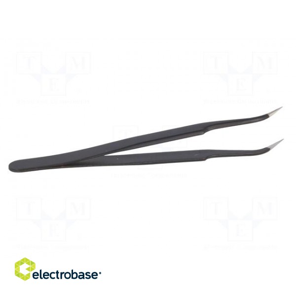 Tweezers | Tip width: 0.5mm | Blade tip shape: sharp | Blades: curved image 7