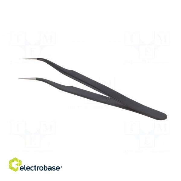 Tweezers | Tip width: 0.5mm | Blade tip shape: sharp | Blades: curved image 4