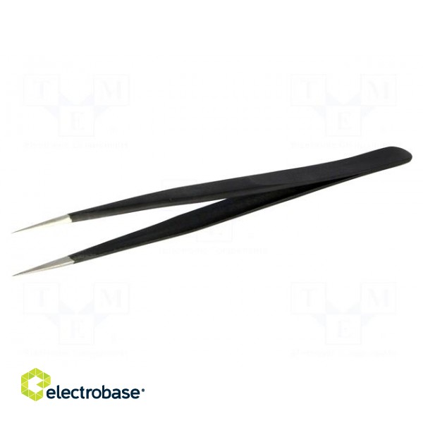 Tweezers | Tip width: 0.5mm | Blade tip shape: sharp | ESD paveikslėlis 1