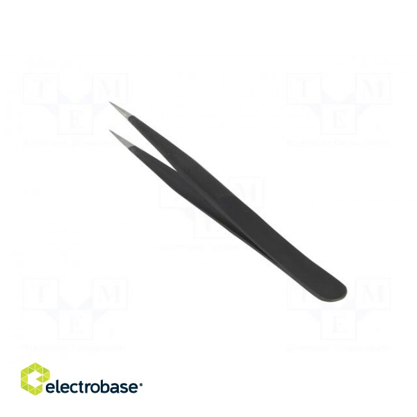Tweezers | Tip width: 0.5mm | Blade tip shape: sharp | ESD фото 4