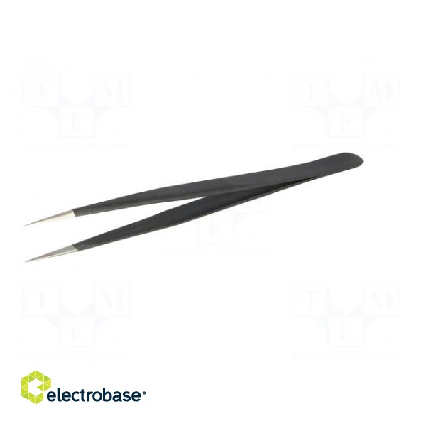 Tweezers | Tip width: 0.5mm | Blade tip shape: sharp | ESD image 2