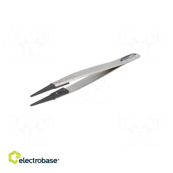 Tweezers | Tip width: 1.8mm | Blade tip shape: rounded | ESD image 2