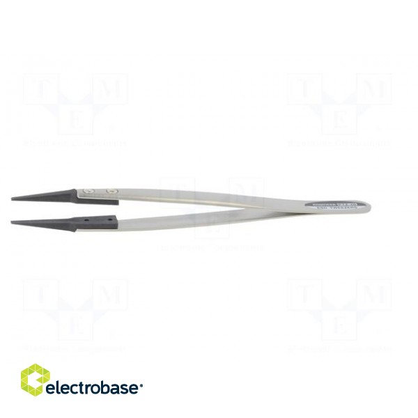 Tweezers | Tipwidth: 2.3mm | Blade tip shape: squared | ESD | 16g image 3