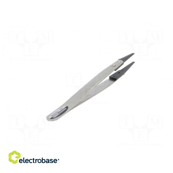 Tweezers | Tip width: 2.3mm | Blade tip shape: squared | ESD image 6