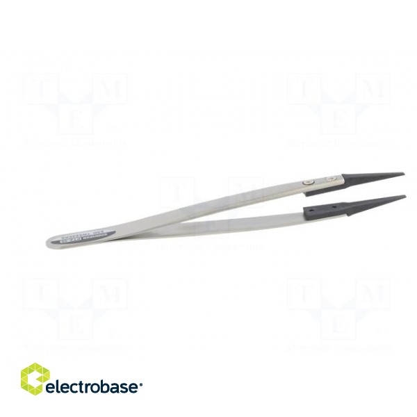 Tweezers | Tip width: 2.3mm | Blade tip shape: squared | ESD image 7
