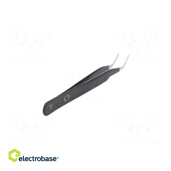 Tweezers | Blade tip shape: sharp | Tweezers len: 120mm | ESD image 6