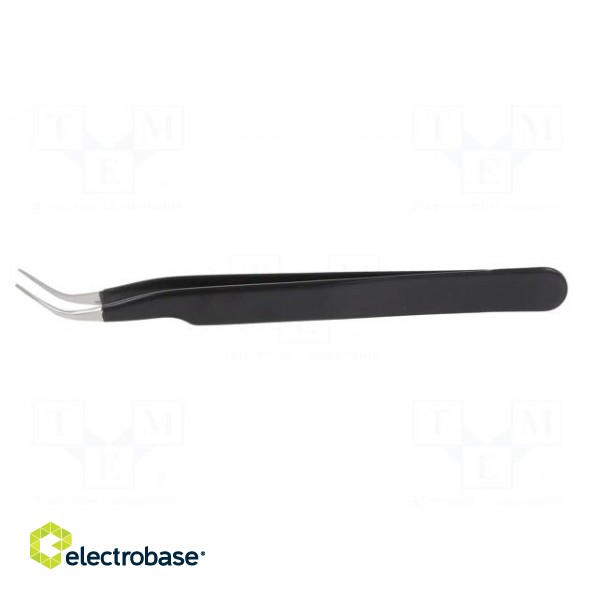 Tweezers | Blade tip shape: sharp | Tweezers len: 120mm | ESD image 3