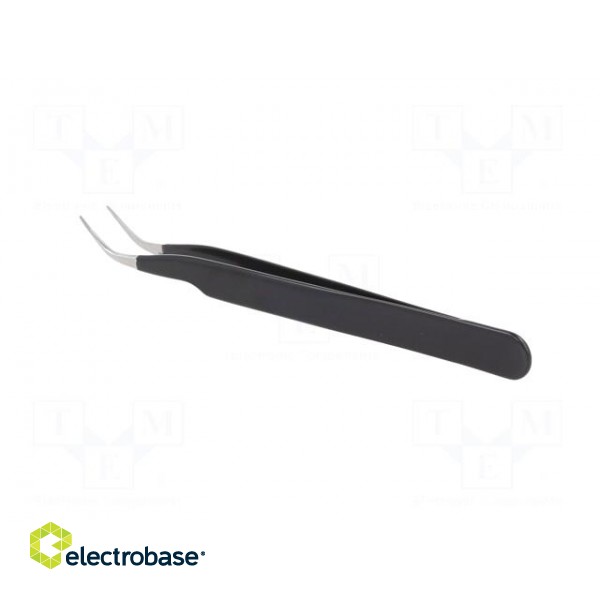 Tweezers | Blade tip shape: sharp | Tweezers len: 120mm | ESD image 4