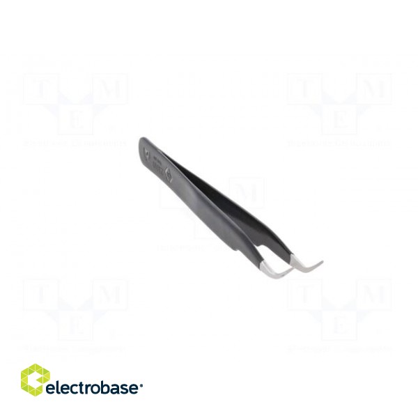 Tweezers | Blade tip shape: sharp | Tweezers len: 120mm | ESD image 9