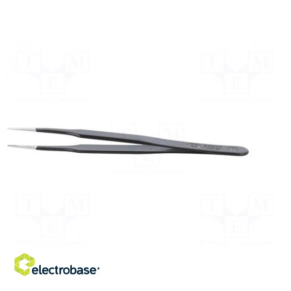 Tweezers | Tweezers len: 123mm | positioning components | ESD фото 3