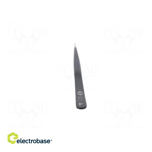 Tweezers | Blade tip shape: sharp | Tweezers len: 140mm | ESD image 5