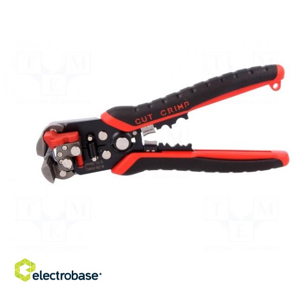 Multifunction wire stripper and crimp tool | 30AWG÷8AWG | 210mm image 7