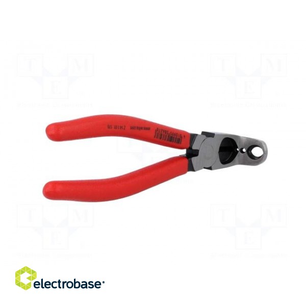 Pliers | Wire: round | Mat: steel | 170mm | Blade: about 64 HRC image 9