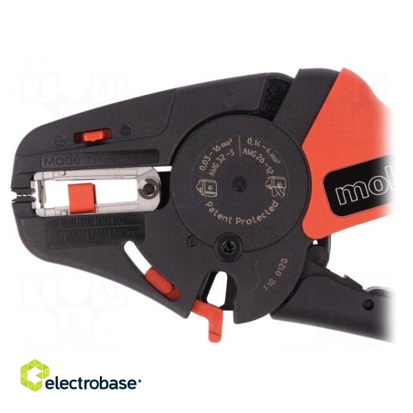 Stripping tool | Wire: round,multi-core,fibre-optic | V shaped фото 3