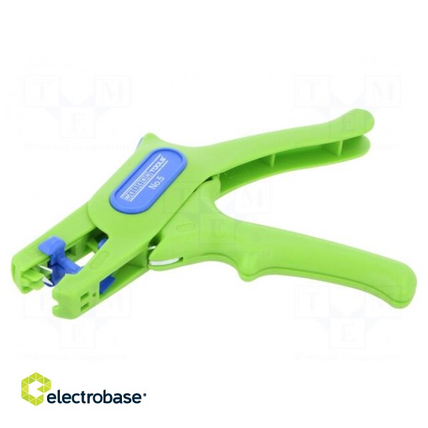 Stripping tool | 0.2÷6mm2 | Wire: round | GREEN LINE image 1