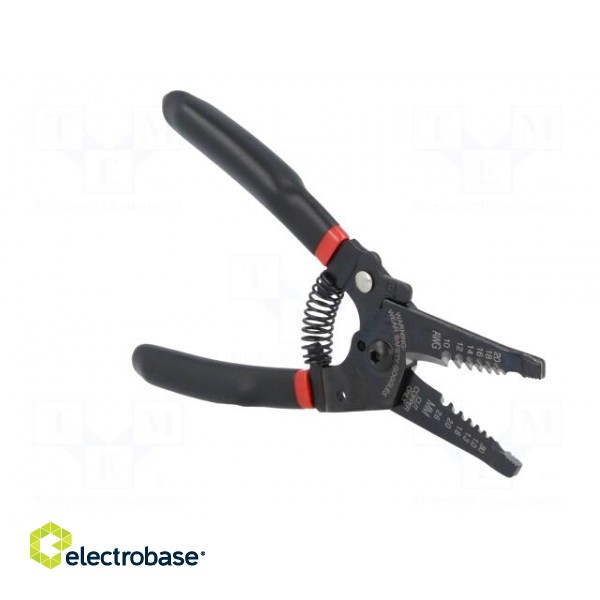 Stripping tool | 20AWG÷10AWG | 0.8÷2.6mm2 | Wire: round | 165mm image 8