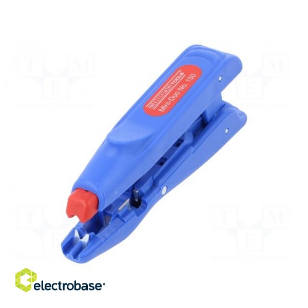Stripping tool | 20AWG÷8AWG | 0.5÷6mm2 | Wire: round | 160mm image 1