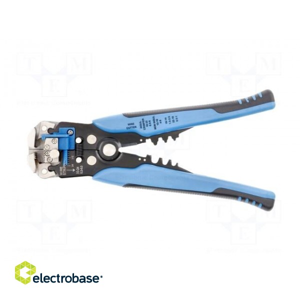 Stripping tool | 24AWG÷10AWG | 0.2÷6mm2 | Wire: round | automatic