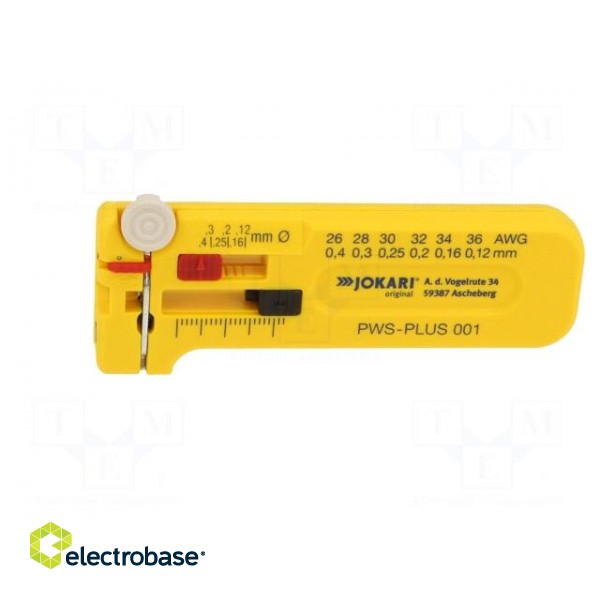Stripping tool | Øcable: 0.12÷0.4mm | Wire: round | PWS-PLUS фото 3