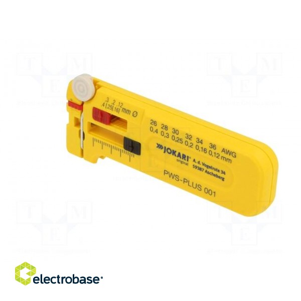 Stripping tool | Øcable: 0.12÷0.4mm | Wire: round | PWS-PLUS image 4