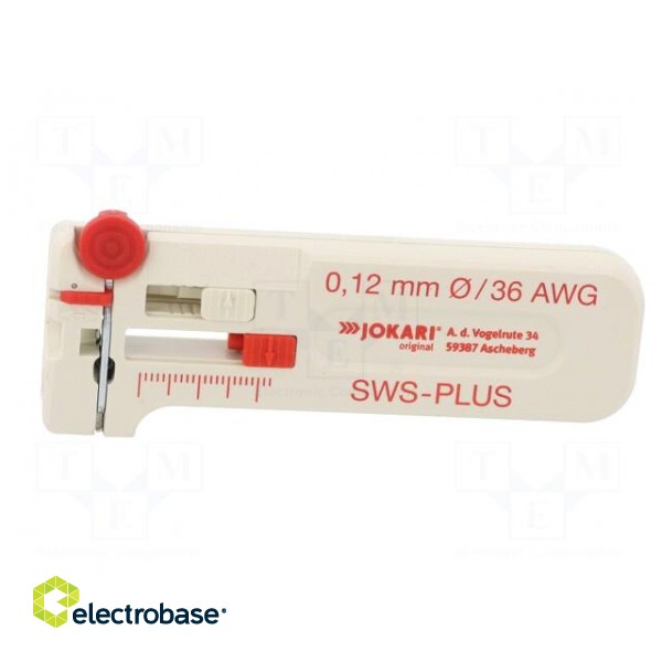 Stripping tool | Øcable: 0.12mm | Wire: round | Tool length: 102mm image 3