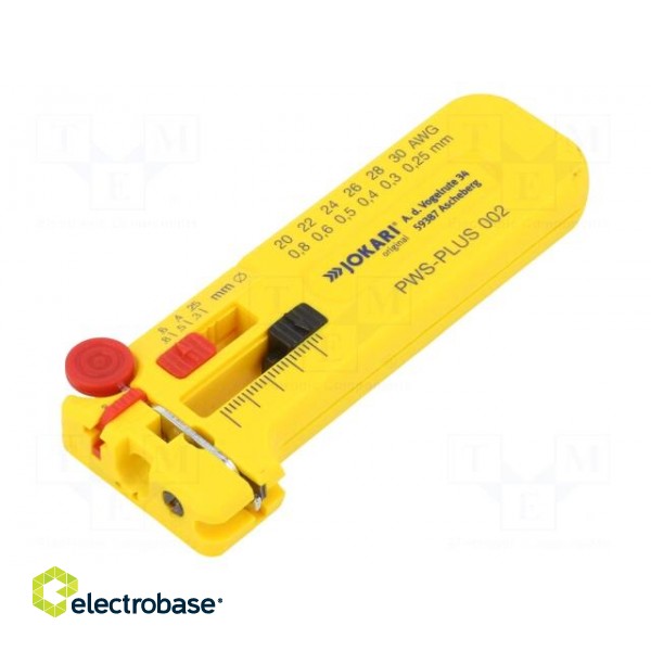 Stripping tool | Øcable: 0.25÷0.8mm | Wire: round | PWS-PLUS image 1