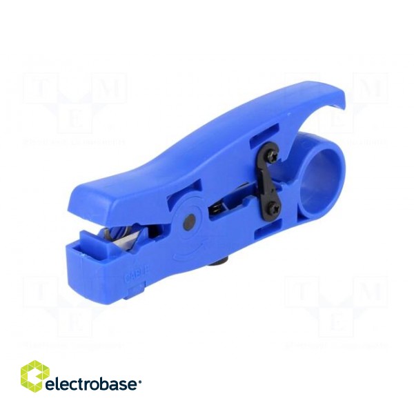 Stripping tool | Wire: round,flat | Length: 125mm | Øcable: 0.26÷8mm paveikslėlis 2