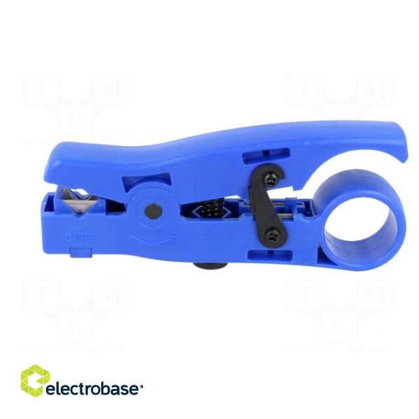 Stripping tool | Øcable: 0.26÷8mm | Wire: round,flat | 125mm | STP,UTP image 3