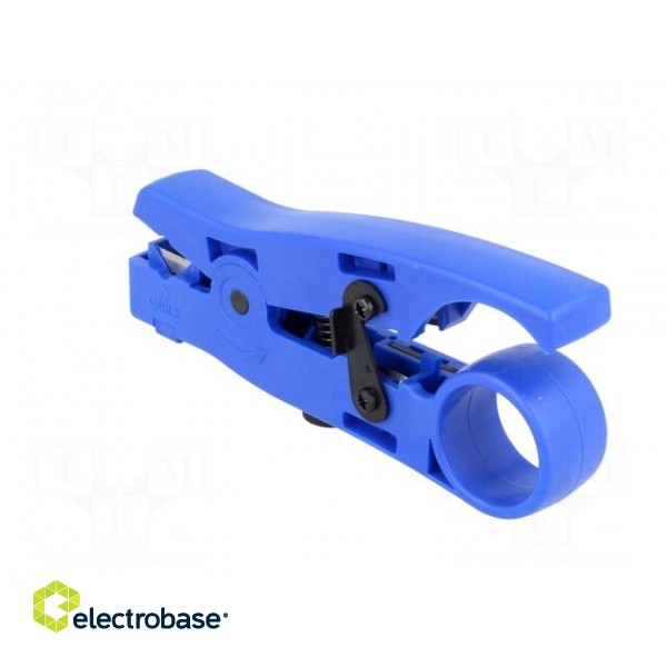 Stripping tool | Wire: round,flat | Length: 125mm | Øcable: 0.26÷8mm image 4