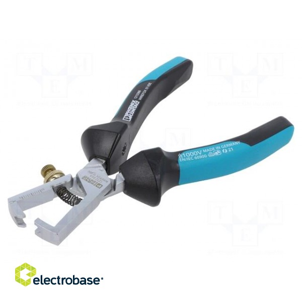 Stripping tool | Øcable: 0.5÷3.7mm | 0.2÷10mm2 | Wire: round image 1