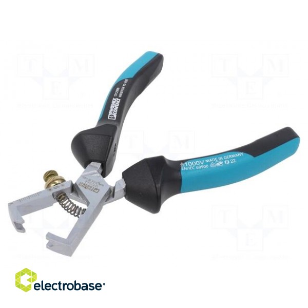 Stripping tool | Øcable: 0.5÷3.7mm | 0.2÷10mm2 | Wire: round image 1