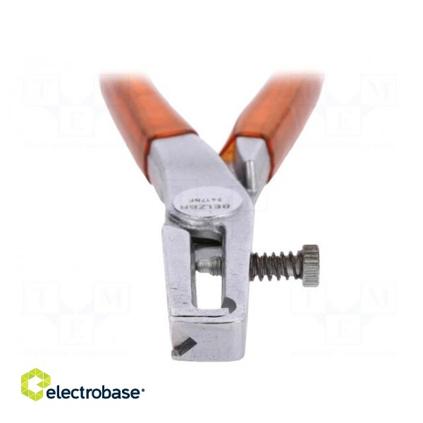 Stripping tool | Wire: round | 23AWG÷4AWG | Length: 160mm | B: 38mm image 3