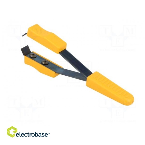 Stripping tool | Øcable: 0.5mm | Wire: coil wire,round | 125mm image 4
