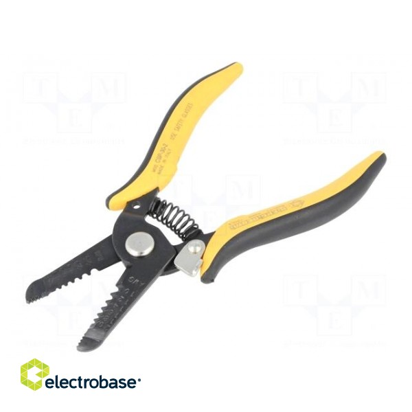 Stripping tool | 10AWG÷20AWG | Length: 168mm | Øcable: 0.81÷2.59mm image 1