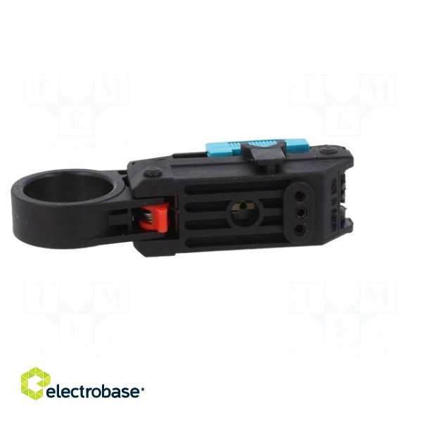 Stripping tool | Øcable: 2.5÷7.6mm | Wire: coaxial,round image 7