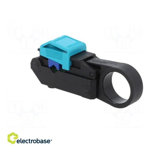 Stripping tool | Øcable: 2.5÷7.6mm | Wire: coaxial,round image 4