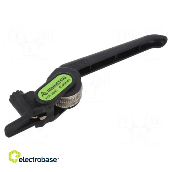 Stripping tool | Øcable: 25÷100mm | Wire: round | Tool length: 165mm image 2